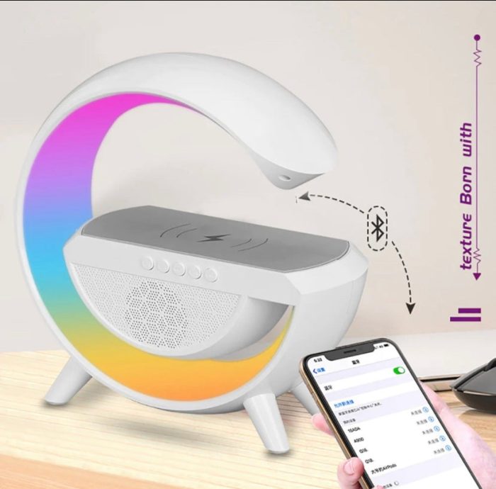 WBA - Wireless punjač, bluetooth zvučnik i ambijentalna lampa - Image 1