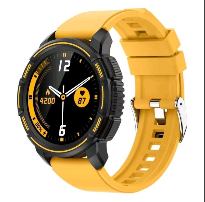 Vodootporni pametni sat Yellow - Image 1