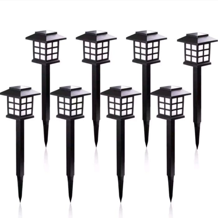 Vanjska solarna LED lampa - 6 komada - Image 1