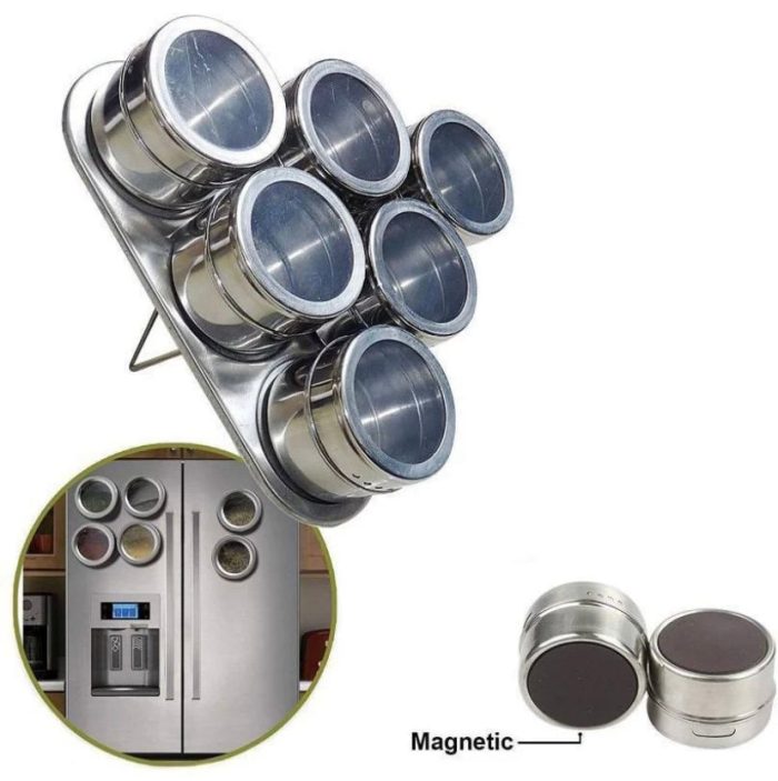 Magnetne posude za začine i stalak - Image 1