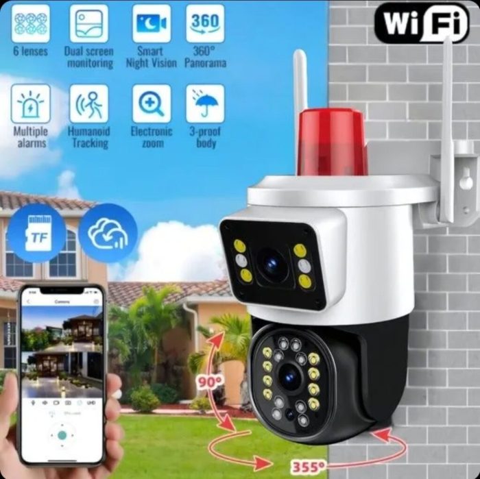 SMART Wifi Nadzorna Dupla Kamera - Image 1