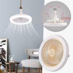 Stropna LED lampa i ventilator